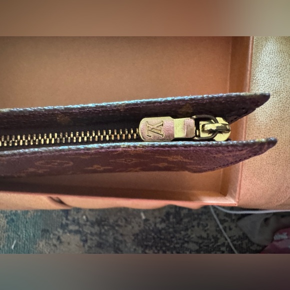 LOUIS VUITTON Pochette Women's Brown LV
Monogram Canvas Purse Pouch Crossbody - Picture 7 of 14